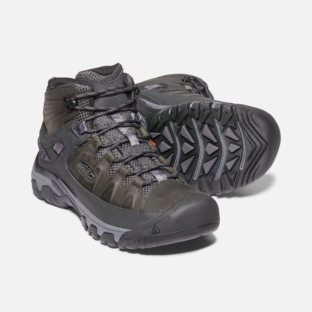 Keen Laarzen Heren Zwart - Targhee Iii Waterproof Mid - 68532-NYAE